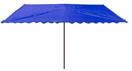NOALED Parasol de Jardin extérieur 2,9 m Parasol inclinable extérieur rectangulaire avec mécanisme d'inclinaison Soleil Anti-UV pour Plage/Piscine/terrasse/Tente abri extérieur