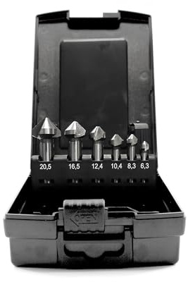 MATADOR Kegelsenker | Senkbohrer 6,3-20,5 mm | Senker Set 6-teilig | Kegelsenker Metall | MATADOR Werkzeug Nr. 07670002