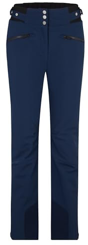 Ziener Damen TILLA Ski-Hose/Schnee-Hose | atmungsaktiv, wasserdicht, Primaloft, Dark Navy, 40