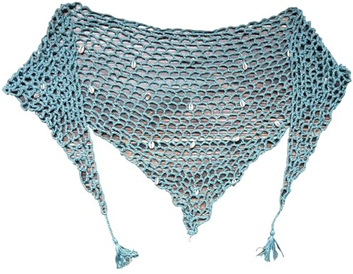 HKYFNNBW Damen-Strandtuch, gehäkelt, Strandtuch, Fischnetz-Rock, Bademode, Badeanzug, Rock