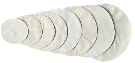 White Finish Ziegenfell | Djembe, Irish Bodhran, Native Frame, Shamanic, Snare Drums, African Drum Heads 20,3 cm bis 91,4 cm (86,4 cm)
