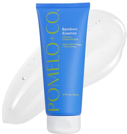 Pomélo+Co. Bamboo Essence Haarspülung 200ml - ölfreier Conditioner Haar | Leichte Spülung für natürliche Feuchtigkeit und gepflegte Spitzen - Haarpflege ideal bei fettigem Ansatz und Kopfhaut