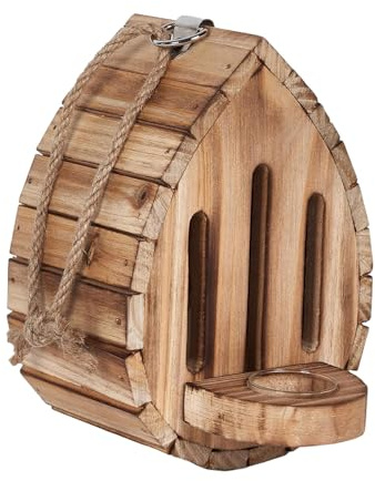 Alimentatore Di Farfalle In Legno - Habitat Delle Farfalle Naturali Per Albero | Butteerflies Outdoor Baschetta Per L'alimentatore E Nidificazione Per Decorazioni Da Giardino, Attrazione Da Impollinat