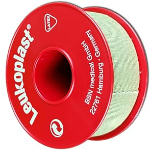 BSN Medical, leukoplast, 2,5 cm x 9,2 m, starkt självhäftande fixeringsplåster (1 styck)