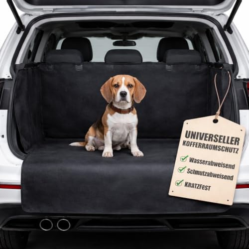BigDean Protection de coffre pour chien avec protection latérale et seuil de chargement - Couverture de coffre universelle pour chien imperméable et résistante aux rayures - Pour petites voitures