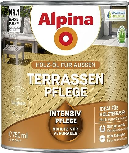 Alpina Holz-Öl Terrassen-Pflege Douglasie 750ml.