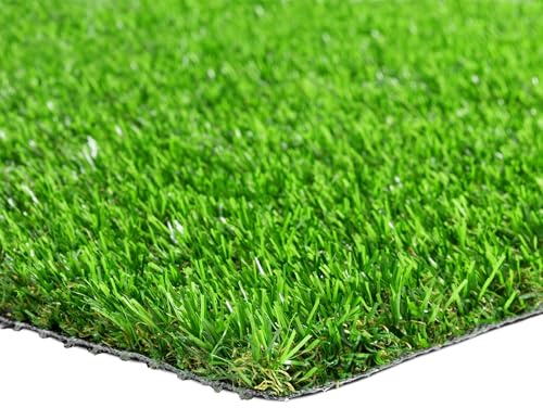 Steffensmeier Kunstrasen Glasgow 22 mm 1.728 g/m² extrem UV-beständig Strong Kollektion Grün, Größe: 300x500 cm