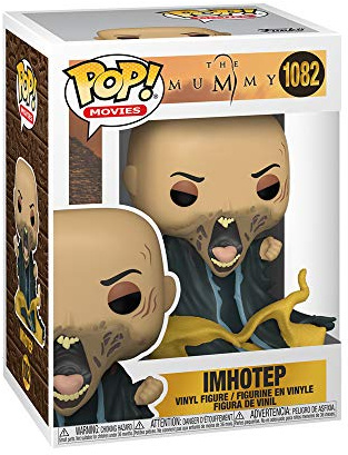 Funko Pop! Movies: The Mummy-Imhotep Franchise Vinyl - The Mummy Franchise - Vinyl-Sammelfigur - Geschenkidee - Offizielle Handelswaren - Spielzeug Für Kinder und Erwachsene - Movies Fans