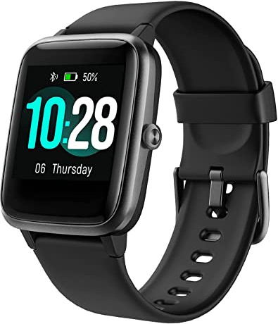 YHC Bracelet de rechange pour montre connectée Uwatch 3/Ufit/GT, ID205L, ID205S, ID205G, ID215G, SW025, SW023, SW021, SW020, TE021, TE020, YM023, YM021, YM020 (19 mm)