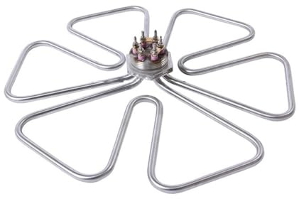 DN50 Water Heating Element 304 Stainless Steel Electric Water Heater 380V Immersion Heater For Tank 3KW/6KW/9KW/12KW (Size : 380, Color : 3KW)