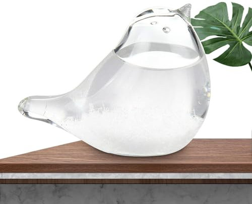 Storm Glass Previsión meteorológica Pájaro Predictor meteorológico Storm Glass Estación meteorológica de previsión meteorológica de escritorio estación meteorológica de escritorio decoración
