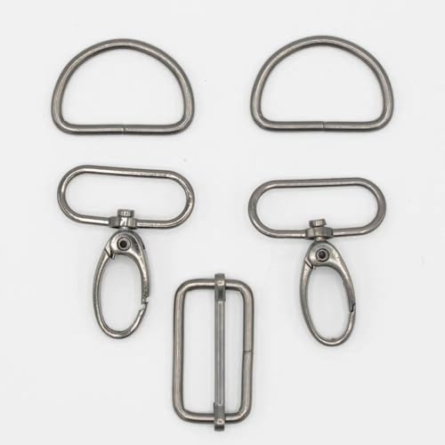 SLANTASTOFFE BRINGEN SIE UNSEREM STOFF LEBEN Taschenzubehör Taschen Accessoires Set Metall Breite 3 cm