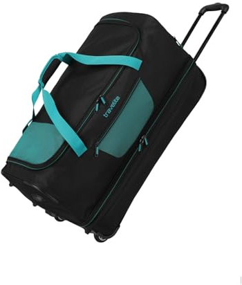 travelite Sac de Voyage à roulettes avec 2 roulettes, Bagage Souple Basique, Sac de Voyage avec Extension de Volume, 70 cm, 98-119 l, 2,8 kg