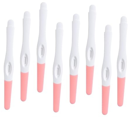 Beavorty Test di Gravidanza Precoce 20 Pezzi Risultato Accurato e Facile da Usare, Bastoncini in Plastica Bianca per Donne, Rilevazione Rapida a Casa