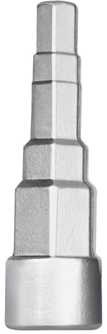 Marnovest Radiator Key, 1/2 Inch Universal Radiator Spanner, 5-Stage Radiator Valve Key for Plumbing Valves, Sizes 10, 12, 13, 16 and 21mm