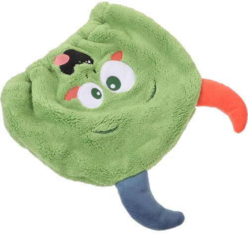 jojofuny Haartrockenhaube aus Saugfähigem Mikrofaser Handtuch Schnelltrocknender Haarwickel mit Cartoon Design Leichtes Haartrockenhandtuch für Zuhause und Reisen