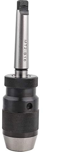 Schnellspannbohrfutter, selbstspannend, MT2B16 Dorn, 1 Stück, 113 mm, 1/2 Zoll Stahl-Drehfutter für Bohrmaschinen, Fräsmaschinen, Drehmaschinen, Bohrmaschinen, elektrische