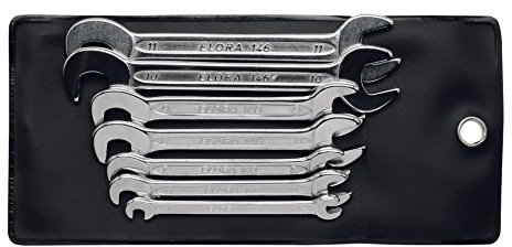 Elora Mini-Doppelmaulschlüssel-Satz, 12-teilig, 3-13 mm, 156S12M