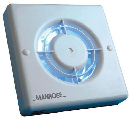 Manrose XF120PIR Wall/ Ceiling PIR Sensor Control Fan