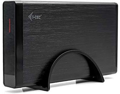 i-tec Externe Festplatte 6TB 3,5 USB 3.0 Speicher mit Netzteil für PC Laptop Xbox Ps4 Ps5 TV kompatibel mit Windows Mac Linux