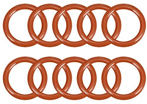 sourcing map 10 Stück O Ringe 12mmx16mmx2mm Dichtungsringe Rund Gummi Dichtung O Ring Seals NBR Unterlegscheibe für Wasserhahn Spülventile Waschbecken Duschablauf Hydraulik Rohrschlauch