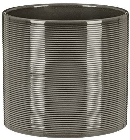 Scheurich Pot de Fleurs en céramique Gris 23 cm