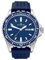 Dugena Herren-Armbanduhr 4460980 Divers Friend, Quarz, blaues Zifferblatt, Edelstahlgehäuse, Mineralglas, Silikonarmband, Dornschließe, 20 bar