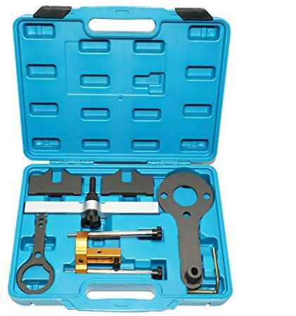 DPTOOL Kit d'outils de Verrouillage de Calage du Moteur Compatible avec BMW V8 N63 S63 (sans levée de soupape) N65 N74 X5 X6 Drive 750I 760I Outil de Verrouillage du tendeur d'arbre à cames