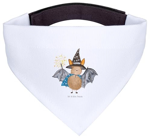 Mr. & Mrs. Panda Hundehalstuch S Fledermaus Zauberer - Geschenk, Frauen, Lustige Sprüche, Tuch, Kleine Hunde, Reinsteigern, Fledermäuse, Halstuch, Magier