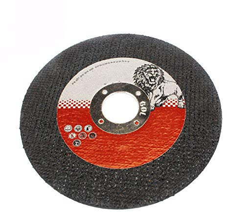 CruSio 5-50Pcs 125Mm Disque de Coupe En Métal Anngle Meuleuse Meules Pour Lame de Coupe En Résine Renforcée de Roue de Coupe En Acier Inoxydable, 50Pcs/50 Pièces