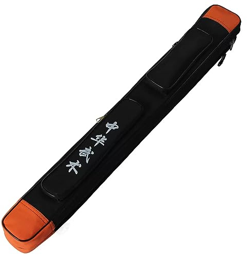 Tai chi svärd bärväska, Universal Canvas Sword Case, Double Sword Bag, Martial Arts Weapons Case Shoulder Bag Kung Fu Bag Lämplig för Tai Chi Foil Sabre Epee och Sabre