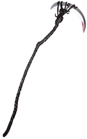 Wicked Costumes Accessorio per travestimento da falce da mietitore, 1,5 m
