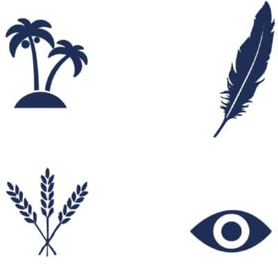 Tattwo.me – Temporäre Tattoos für Erwachsene und Kinder, hält 2 Wochen, wasserfest – 4 Symbole zum Ausschneiden – Pflanzliche Tinte – EU-Kosmetik-Zertifikat – (P0979)