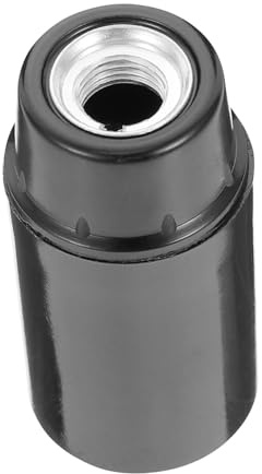 jojofuny Douille E14 à Visser en Bakélite Noire, Support pour Lampe de Rechange 10 Pcs, Pratique et Professionnel pour Ampoule