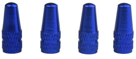 4pcs Fahrradreifen Ventile Stammkappen Aluminiumlegierungen Fahrräder Luftreifen Kappen Fahrradventile Kappenluftstaubabdeckungen Ventile Kappen