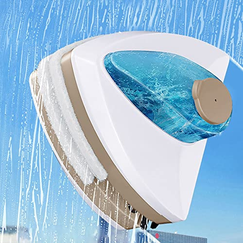 Nettoyeur vitres magnétique, essuie-Glace magnétique Double Face vitres, Brosse magnétique Nettoyage vitres domestiques, Outil Brosse magnétique Nettoyage vitres, épaisseur réglable 15 à 30 mm