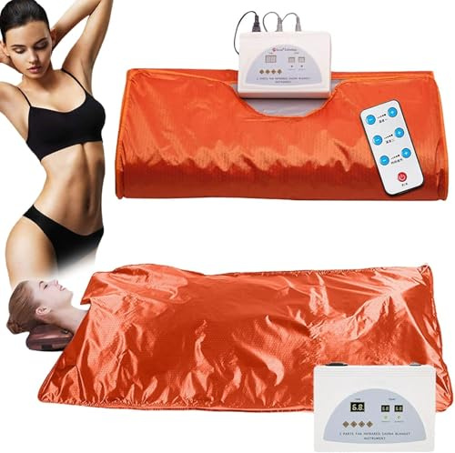 Manta de Sauna, calefacción Digital, Manta de Vapor for Sauna, Manta de calefacción infrarroja, máquina de Fitness Moldeadora for SPA, salón de casa