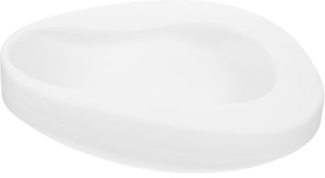 FOYTOKI Orinal de Cama Portátil Blanco para Pacientes y Personas Mayores, Urinario Femenino y Masculino a Prueba de Derrames, Cuña Cómoda para Cuidado en Cama, Uso Doméstico y