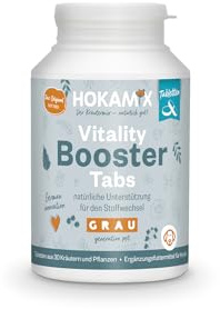 GRAU - das Original - GRAU - Hokamix Vitality Booster Tabs, 1er Pack (1 x 80 Stück), Ergänzungsfuttermittel für Hunde