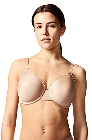 Chantelle C Essential Soutien-gorge lisse à couverture complète pour femme - beige - 90D (Taille Fabricant:34D)