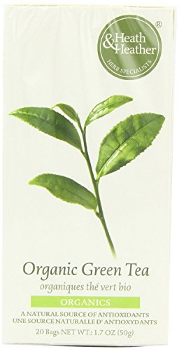 (2 Pack) - Heath And Heather - Organic Green Tea HH9 | 20 Bag | 2 PACK BUNDLE