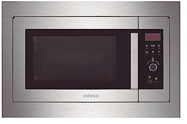 Edesa Microondas Marco Encastre Integrado EMW-2020-IG X 20l Potencia 700 W Grill 1000W Display Digital Con Enchufe Color Acero Inoxidable