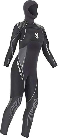 Scubapro Definition 7 mm Cag FZIP F L Atemregler für Kaltwasser, Unisex, Erwachsene, Senza Color, Einheitsgröße