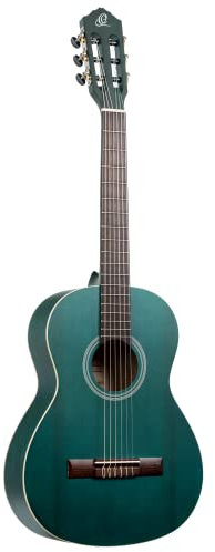 Ortega Guitars 3/4 Konzert Gitarre – Student Series – Fichte, Katalpa, Blau (RST5M-3/4OC)