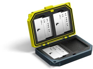 Angelbird - Estuche para Guardar Tarjetas de Memoria Media Tank CFast