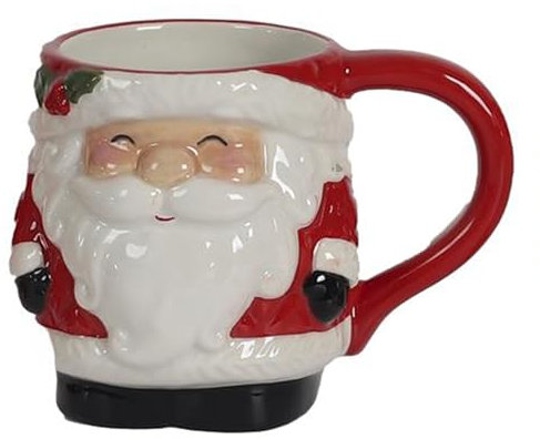 Linnea Mug en céramique 35 cl Collection Christmas Time modèle père Noel