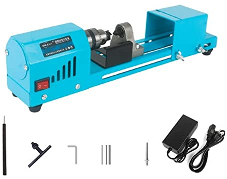 150W Mini tour perles Machine Miniature bouddha perle tour bricolage travail du bois bouddha perle tour Machine perceuse outil rotatif 12V/24V pour les débutants en bricolage