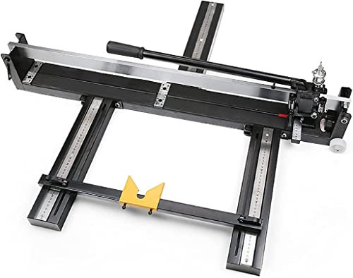 MEYINGOU Manual Ceramic tiles Tile Cutter, 800mm tile cutter single rail manual tile cutter with precise positioning manual tile cutting tools for precision cutting(800mm)