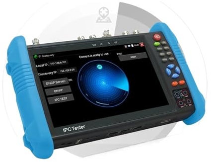 Probador de CCTV, Ipc 9800 movtadhs plus Monitor Poe Tester Tester de Cable de red Cctv Monitor de prueba Rj45 Cftv Tester Monitor cámara Ip Tester, Probador de cables(9800 Pro)