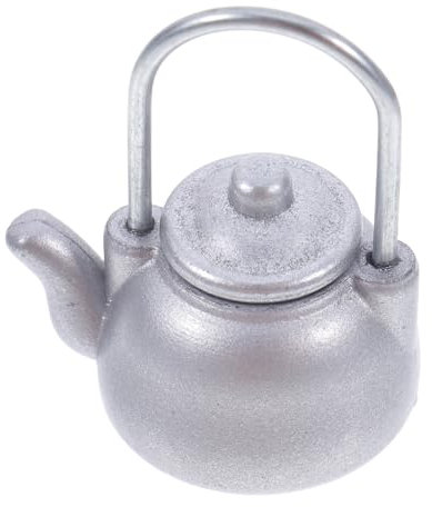 IWOWHERO Doll House Miniature Teapot Kitchen Model Simulation Food Toy Accessories Dollhouse Ornaments for Cooking Supplies and Landscape